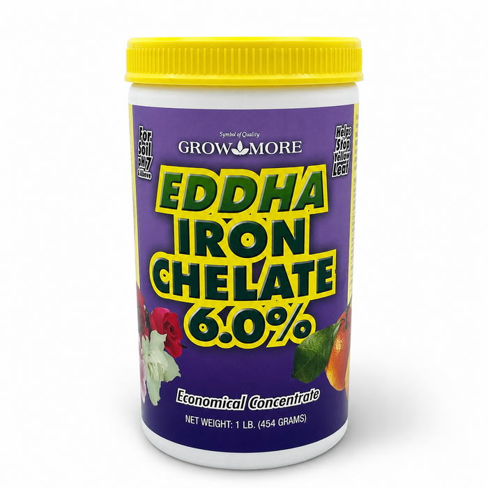 Grow More EDDHA IRON CHELATE 6% (1 lb)