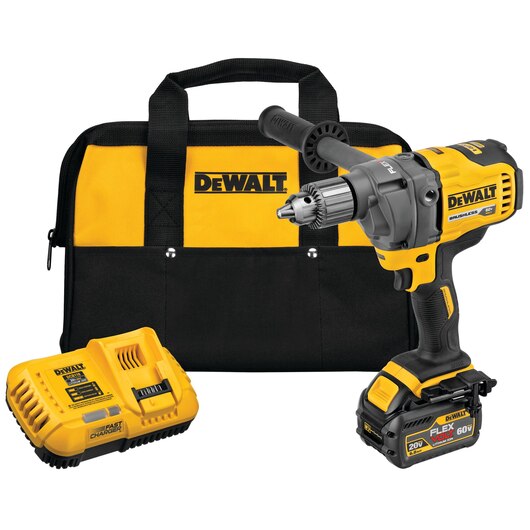 DEWALT DCD130T1 60V MAX* Mixer/Drill With E-Clutch