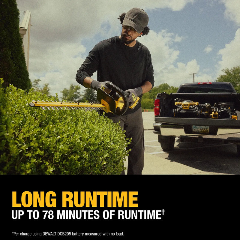 DEWALT® 20V MAX* 22in. Cordless Hedge Trimmer