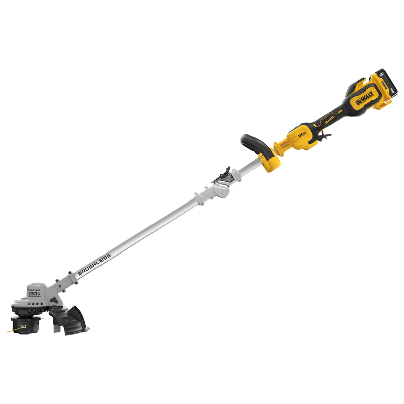 DEWALT® 20V MAX* Brushless Cordless Foldable String Trimmer Kit