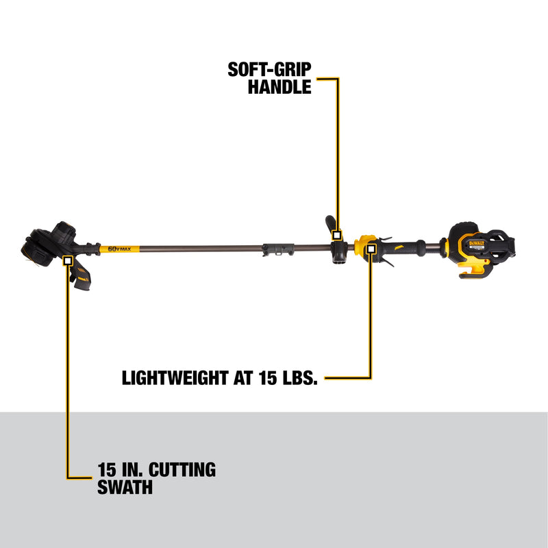 DEWALT DCST970X1 FLEXVOLT® 60V MAX* Cordless String Trimmer
