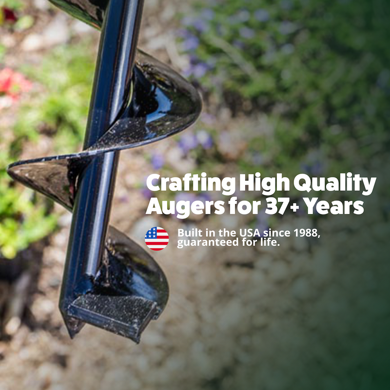Power Planter Extended Length Bulb Auger (3" x Standing Length)