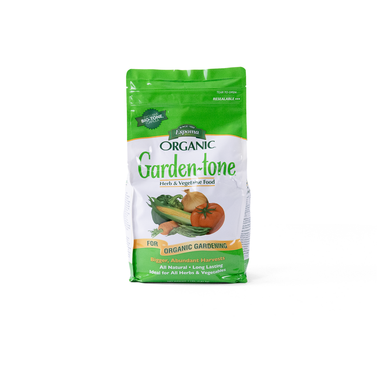 espoma organic plant-tone garden fertilizer Garden-tone (4 Lb) — Garden Answer