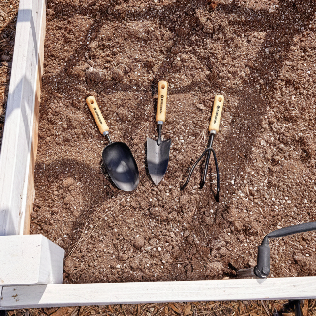 3-Piece Garden Tool Set