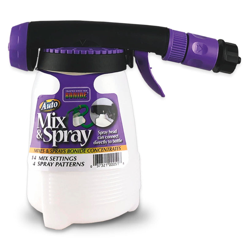 auto garden sprayer Bonide Auto Mix Hose End Sprayer