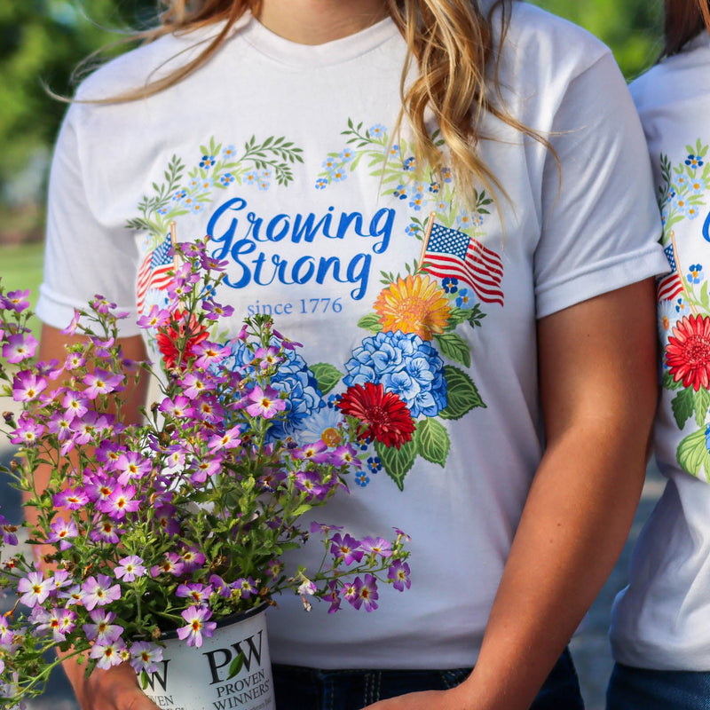 Growing Strong! July 4th T-shirt