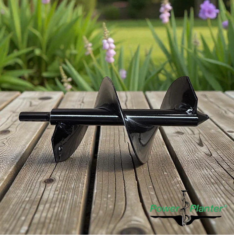 Power Planter Bulb Planting Auger & Bedding Plant Tool (3" x 7")