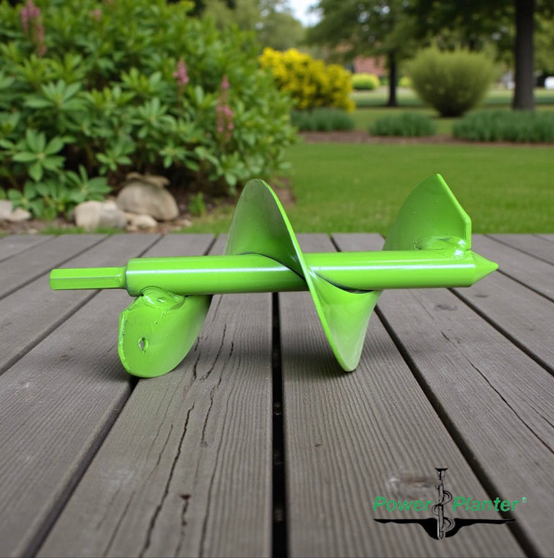 Power Planter Bulb Planting Auger & Bedding Plant Tool (3" x 7")