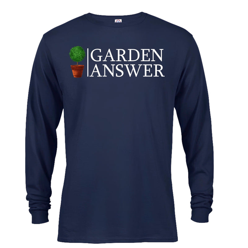 Garden Answer Long Sleeve Crew Neck T-shirt