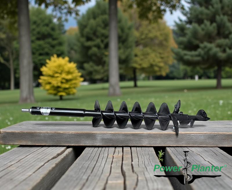 Power Planter Quart Pot Landscaping Auger (5” x 28”)