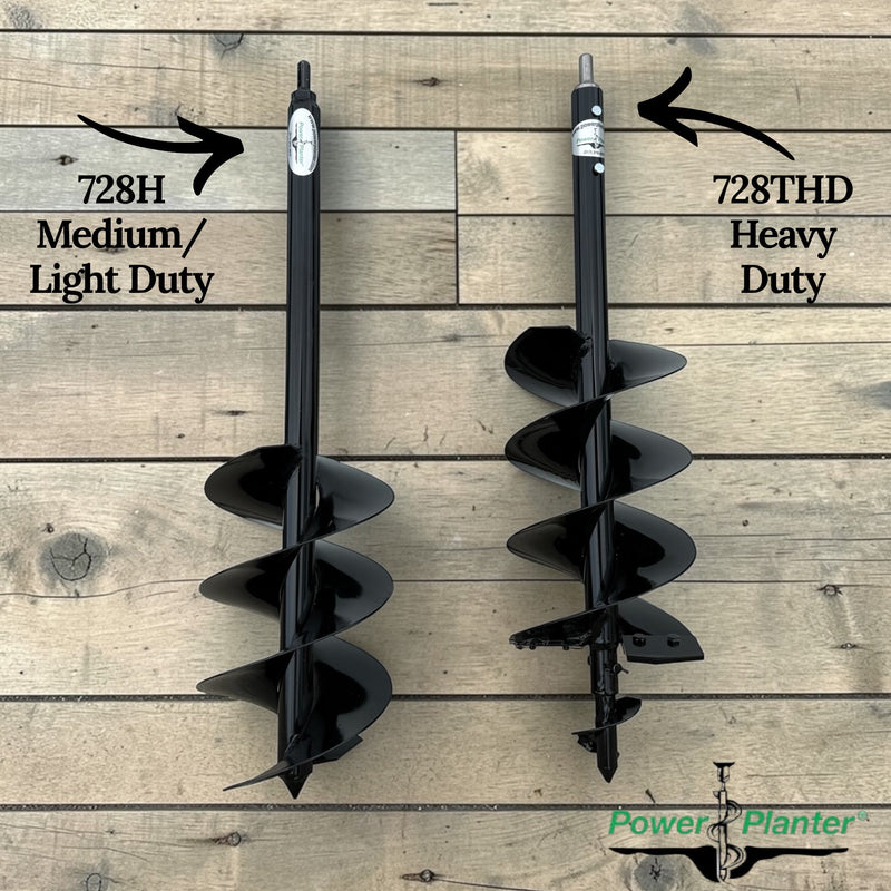 Power Planter Gallon Pot & Post Hole Auger (7" x 28")
