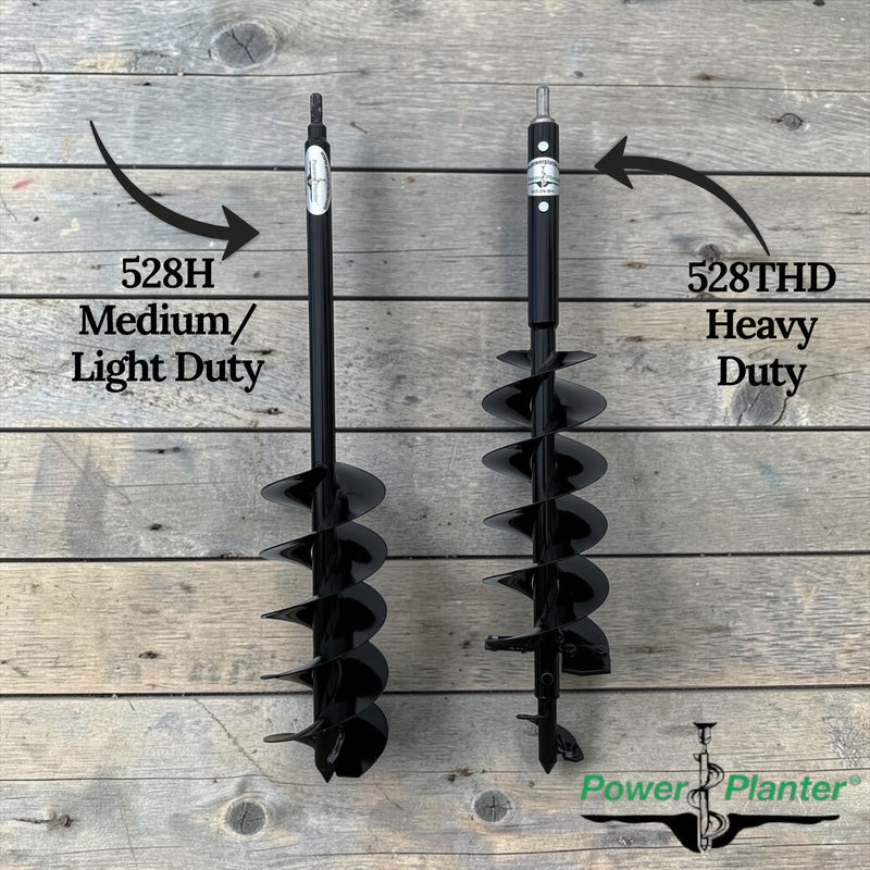 Power Planter Quart Pot Landscaping Auger (5” x 28”)
