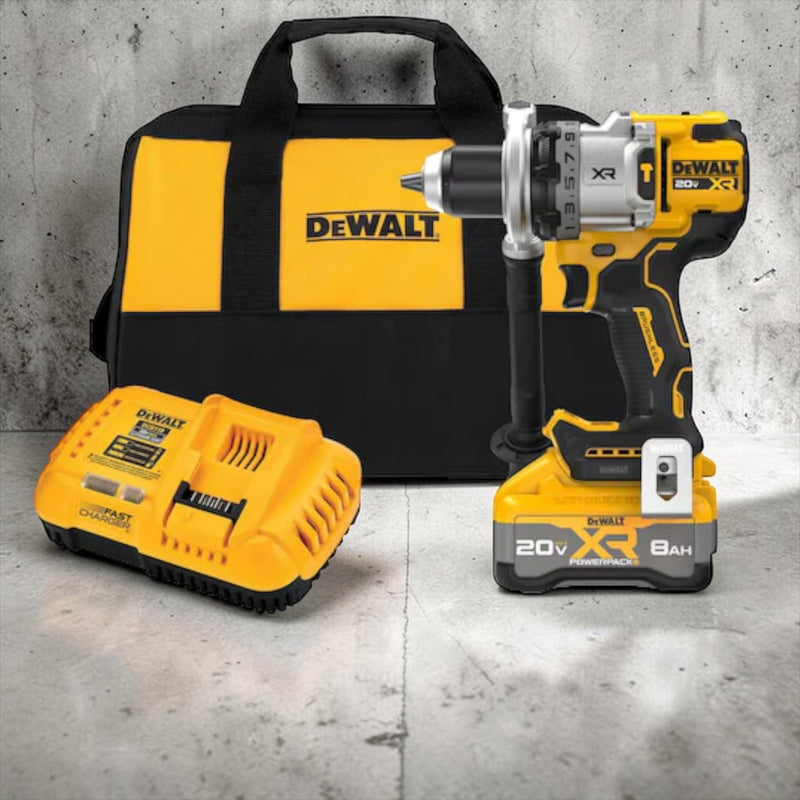 DEWALT DCD1007WW1 20V MAX* XR Cordless 3-Speed Hammer Drill Kit