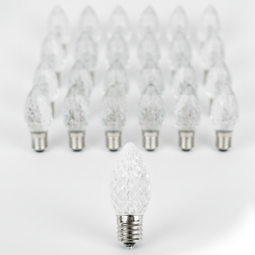 C9 LED Twinkle Bulbs - Thumbnail 2