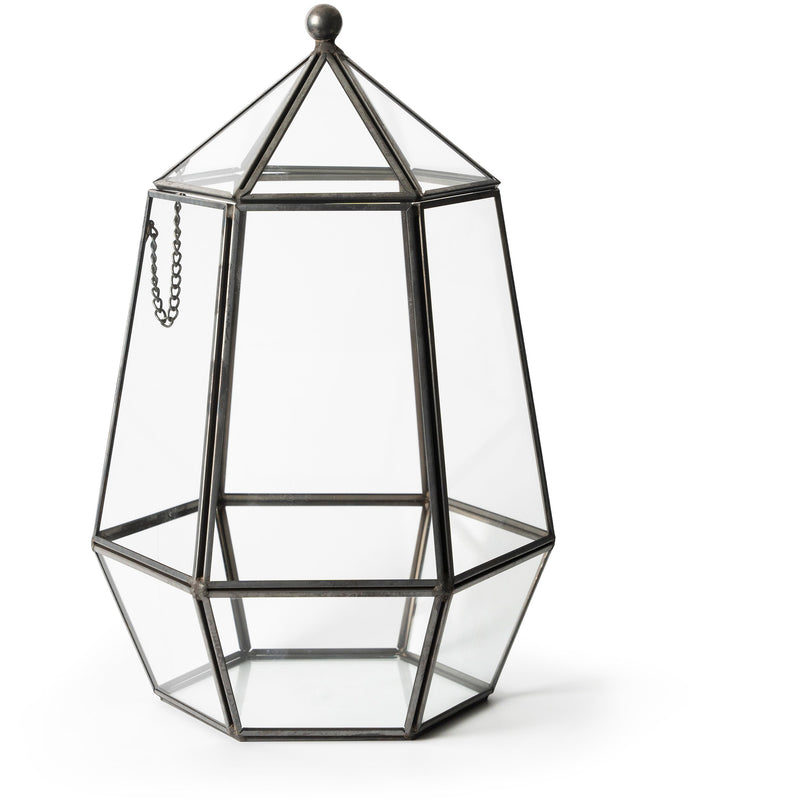 SuperMoss Faceted Glass Atrium