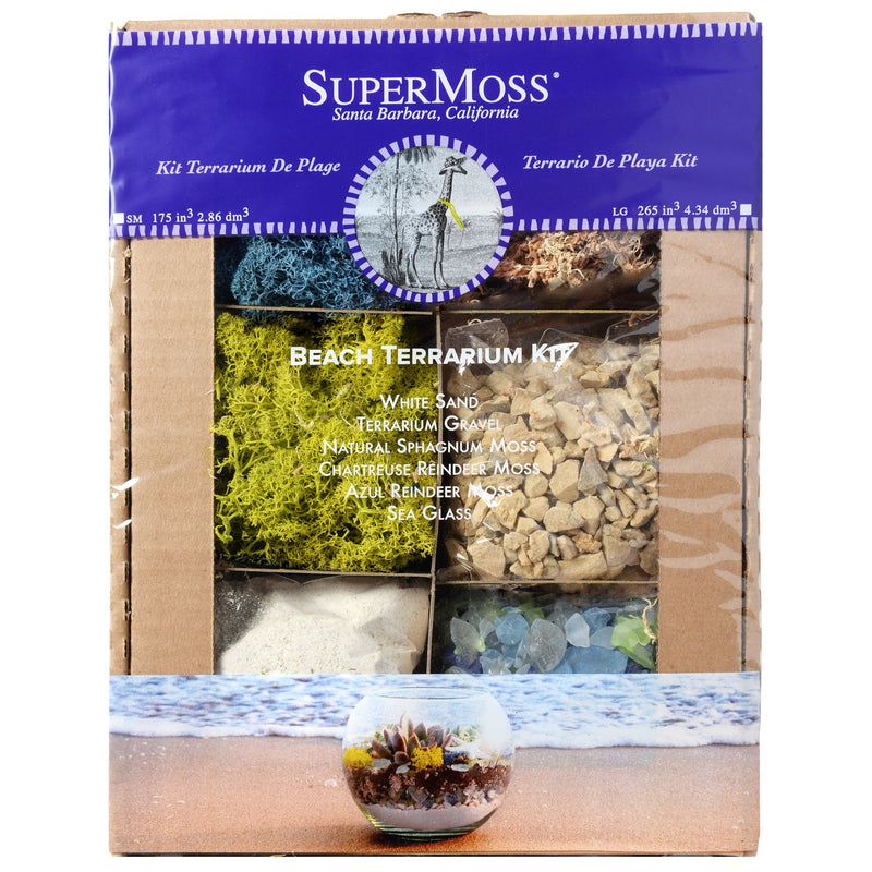 SuperMoss Coastal Terrarium Kit
