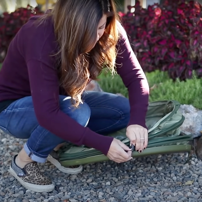 Fiskars HardShell Kangaroo Pop-Up Bag 30 gal