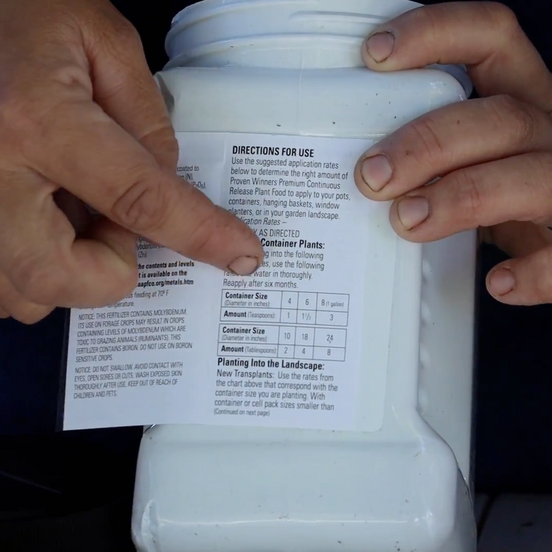 Proven Winners Premium Continuous Release Plant Food