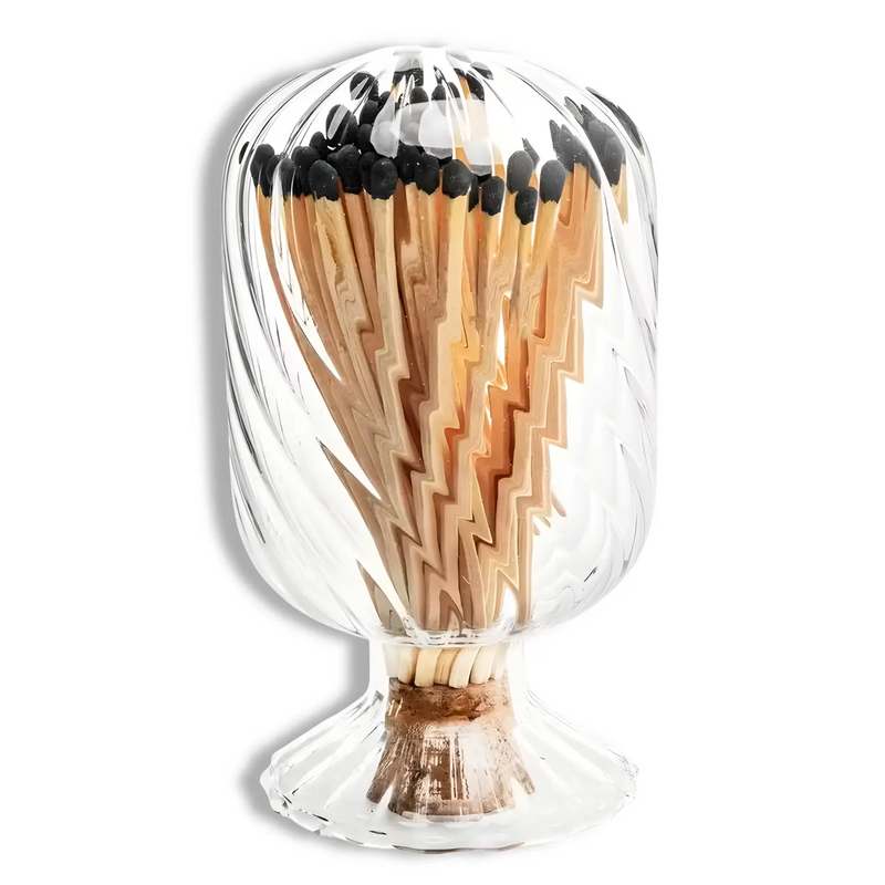 Helix Match Cloche - Black Matches