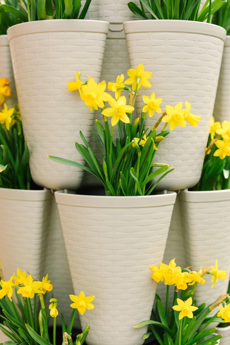 GreenStalk 5 Tier Original Vertical Planter (Basket Weave Texture)