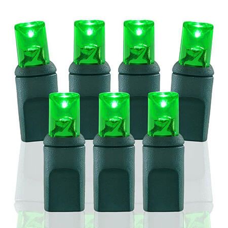 Green LED Christmas Lights (100 Light)